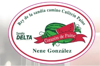 Etiqueta Rey de la Sandía — Corazón de Paine
